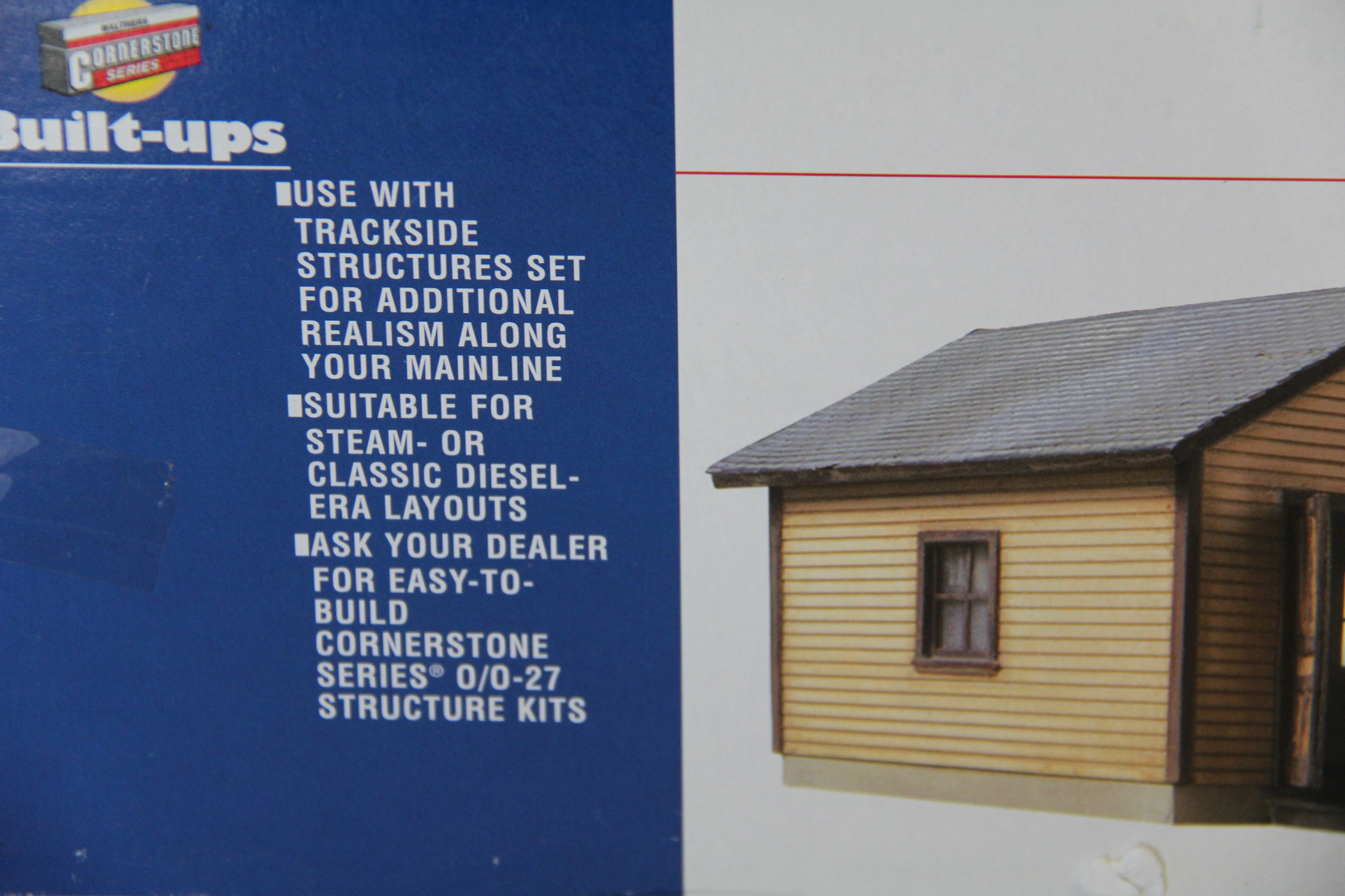 Walthers #933-2704 Cornerstone Series O/O27 Gauge Speeder Shed & Speeder-Second hand-M7276 - Image 4