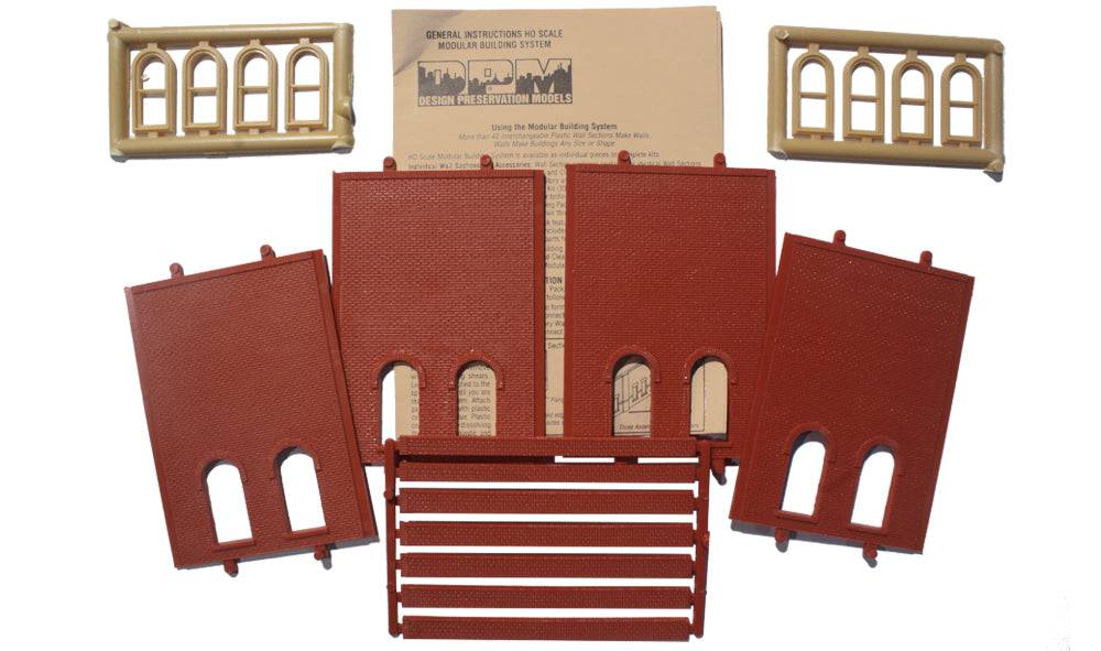 DPM HO 30110 -Two-Story Arched 2-Window - Low - Image 2