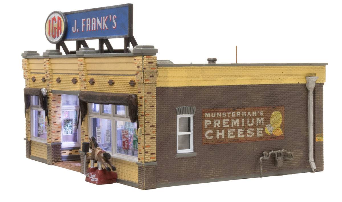 Woodland Scenics HO BR5050 - J. Frank's Grocery - Image 4