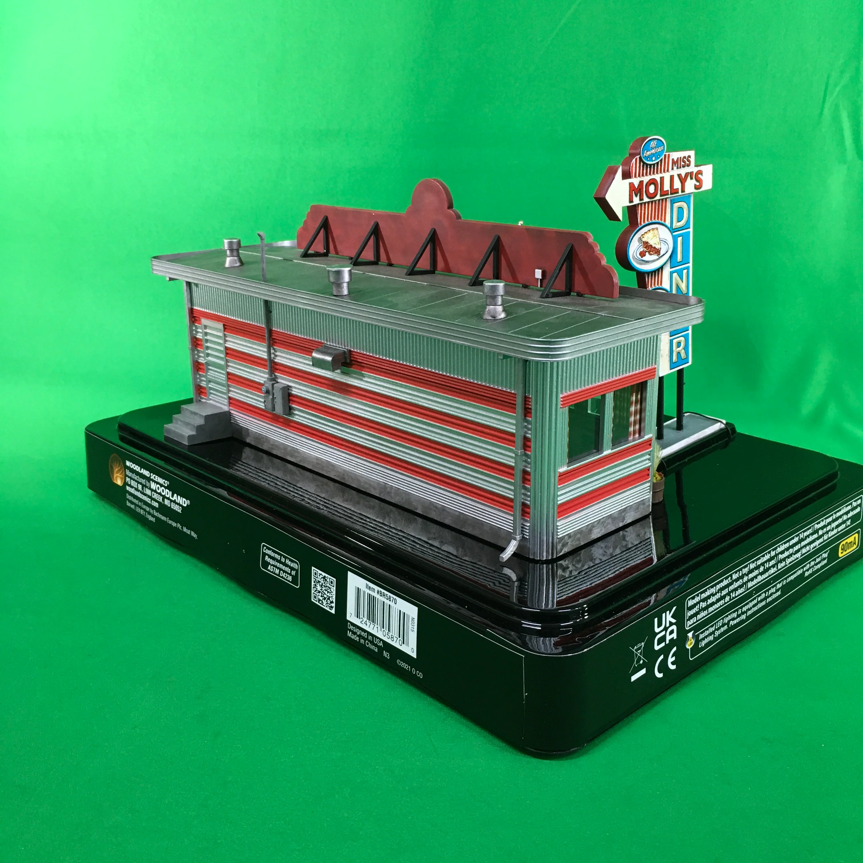 Woodland Scenics BR5870 - Miss Molly’s Diner - Image 3