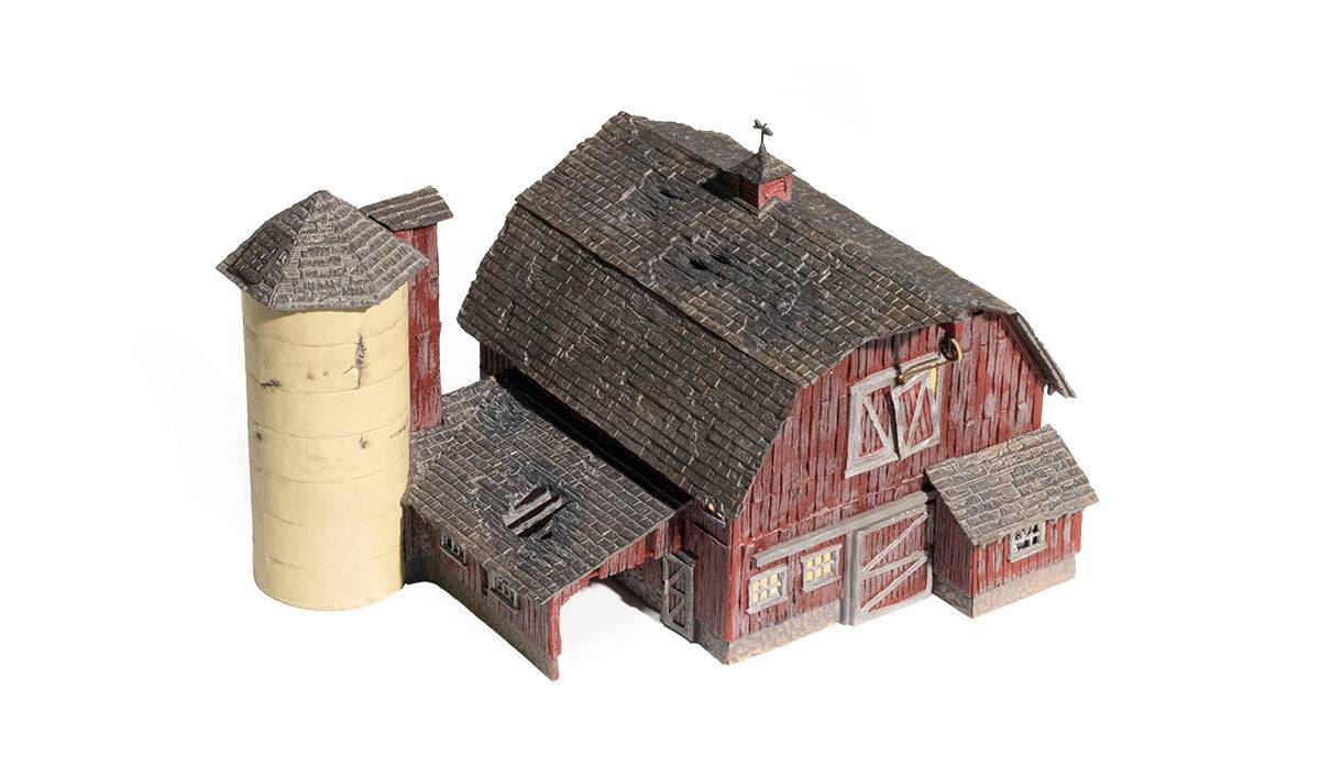 Woodland Scenics HO BR5038 - Old Weathered Barn - Image 6