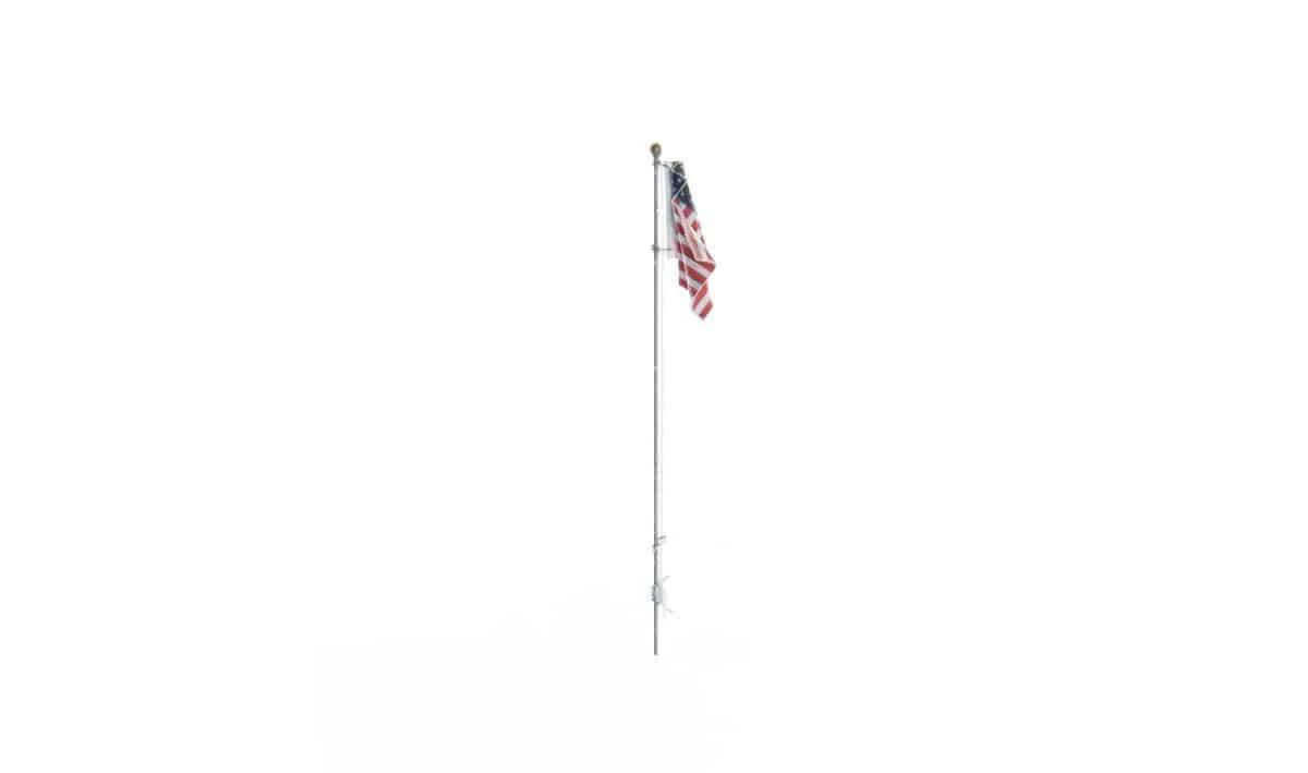 Woodland Scenics JP5950 - U.S. Flag Pole (Small)